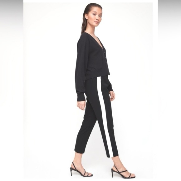 Aritzia Babaton blue straight leg high waist throusers size 4 - Picture 10 of 10